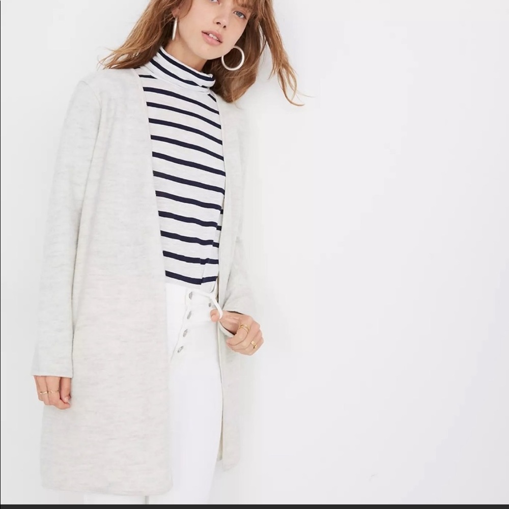 Madewell sweater coat. Barely worn! Like new!